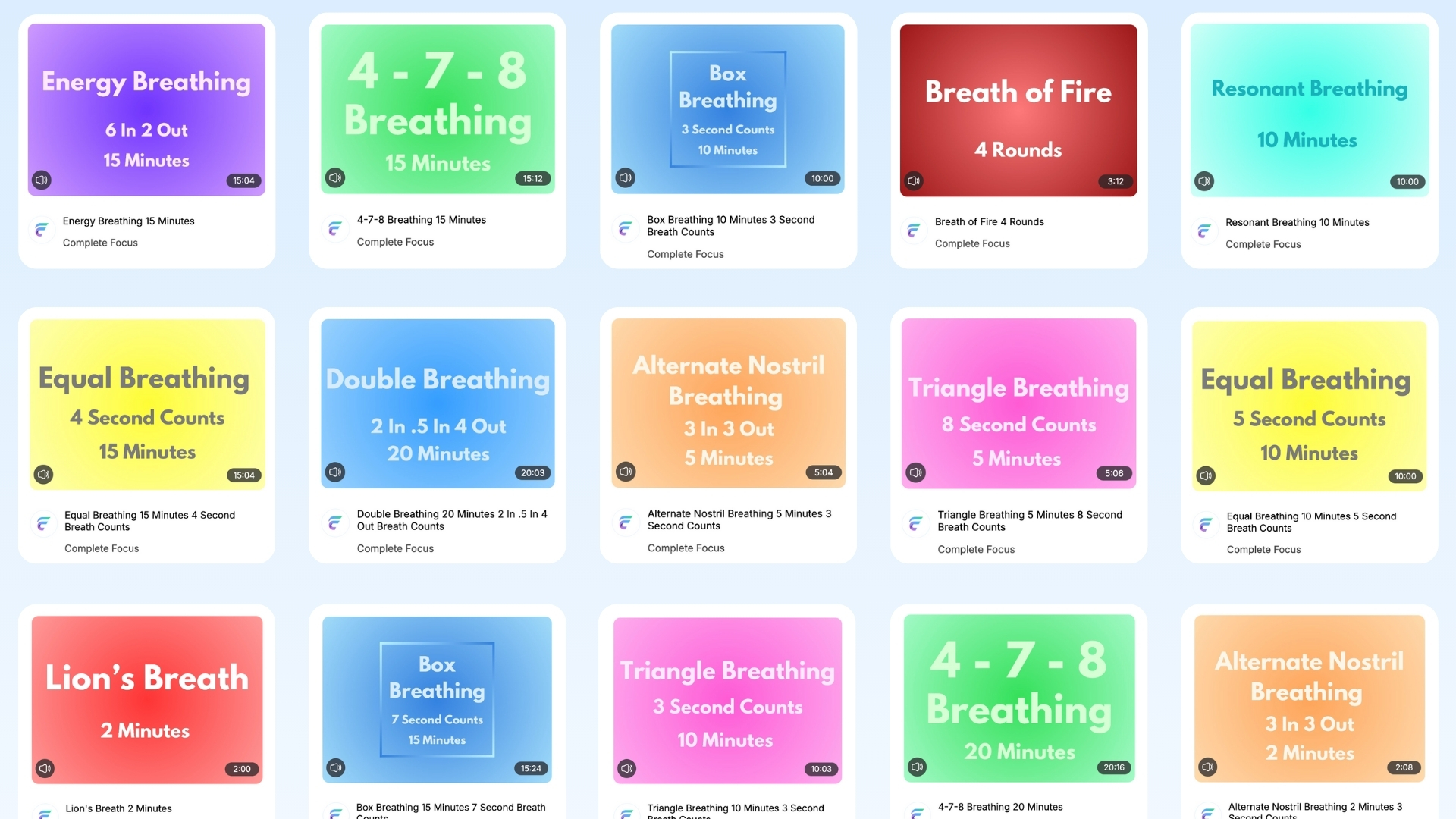 Complete Focus Breathwork
